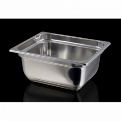 Gastronomia, Bacinella Acciaio a Tenuta per Sottovuoto 1/2, h 150 mm