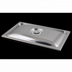 Gastronomia, Coperchio in acciaio per bacinelle a tenuta per sottovuoto 1/1 GN