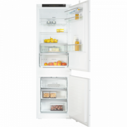 Miele KD 7713 E - Frigorifero da Incasso Combinato, NoFrost, DailyFresh, 260 Litri, Classe E, 177,2 x 54.1 x 54.8 cm
