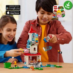 LEGO Pack espansione Costume di Peach gatto e Torre ghiacciata