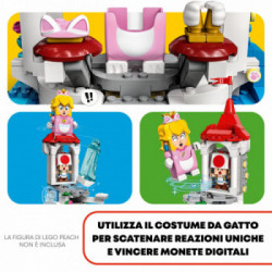 LEGO Pack espansione Costume di Peach gatto e Torre ghiacciata