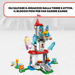 LEGO Pack espansione Costume di Peach gatto e Torre ghiacciata