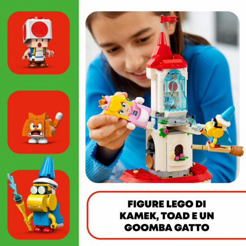 LEGO Pack espansione Costume di Peach gatto e...