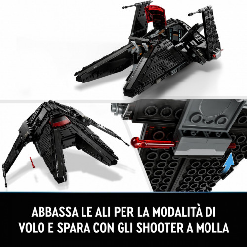 Lego Star Wars 75336 - Trasporto dell'Inquisitore
