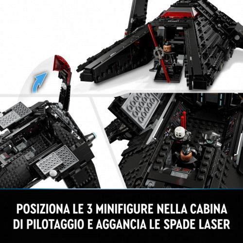 Lego Star Wars 75336 - Trasporto dell'Inquisitore