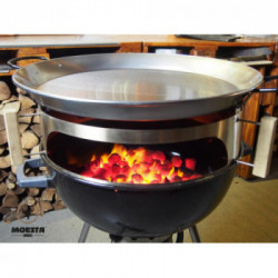 Moesta PAN'BBQ - Set padella XXL per l´anello „PizzaRing“ Ø57cm – 10164