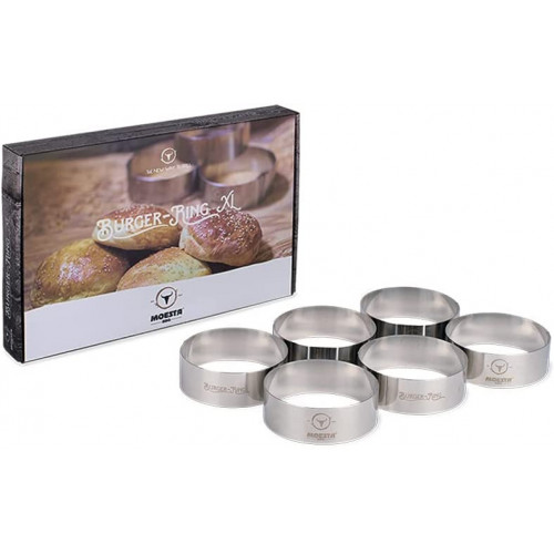 Moesta 10376 - Stampo per Hamburher Set X6