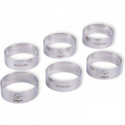 Moesta 10376 - Stampo per Hamburher Set X6