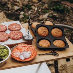 Moesta 10507 - Spiedini per Hamburger , Set da 6