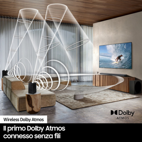 Samsung Soundbar HW-S800B/ZF con subwoofer...