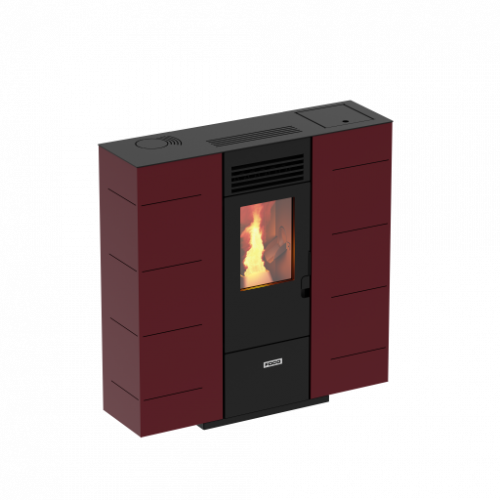 Foco Slim - Stufa a Pellet, Modello 6, 6,53 kw,...