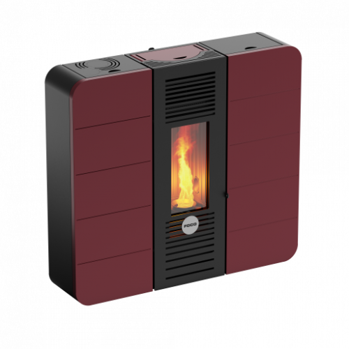 Foco Slim - Stufa a Pellet, Canalizzata,...