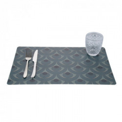 Villa D'Este Home Tivoli 'Vetiver', Set 6 Tovagliette rettangolari antimacchia