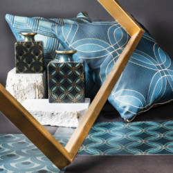 Villa D'Este Home Tivoli 'Vetiver', Set 6 Tovagliette rettangolari antimacchia