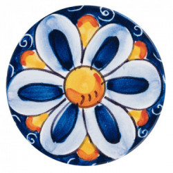 Villa D'Este Home Tivoli 'Infinito', Set 3 Sottobicchieri tondo in ceramica