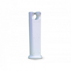 Peruzzo B405/B Portabici Da Parete Cool Bike Rack Bianco 