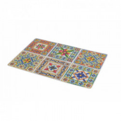 Villa D'Este Home Tivoli 'Costiera', Set 6 Tovagliette double face