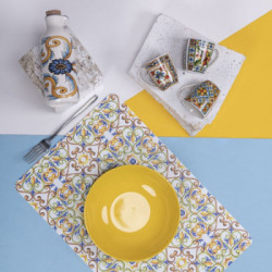 Villa D'Este Home Tivoli 'Costiera', Set 6 Tovagliette double face