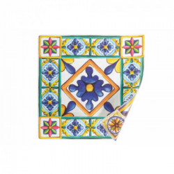 Villa D'Este Home Tivoli 'Costiera', Set 6 Tovagliette double face antimacchia