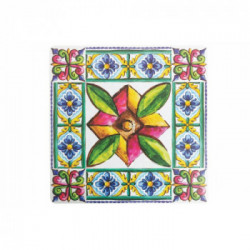 Villa D'Este Home Tivoli 'Costiera', Set 6 Tovagliette double face antimacchia