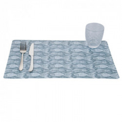 Villa D'Este Home Tivoli 'Cozumel', Set 6 Tovagliette double face antimacchia