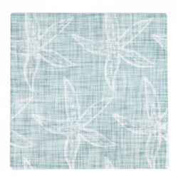 Villa D'Este Home Tivoli 'Cozumel', Set 2 Sottobicchieri quadrato 10x10 cm in ceramica