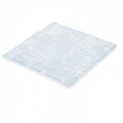 Villa D'Este Home Tivoli 'Cozumel', Set 2 Sottobicchieri quadrato 10x10 cm in ceramica