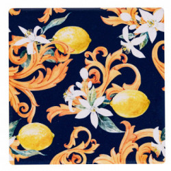 Villa D'Este Home Tivoli 'Italian Beauty', Set 6 Sottobicchieri 10x10 cm in ceramica