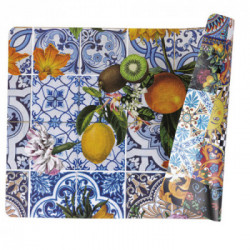 Villa D'Este Home Tivoli 'Italian Beauty', Set 6 Tovagliette double face antimacchia