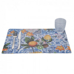 Villa D'Este Home Tivoli 'Italian Beauty', Set 6 Tovagliette double face antimacchia