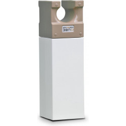 Peruzzo B445/BC Portabici Qube Cool Bike Rack XL Bianco/Sabbia