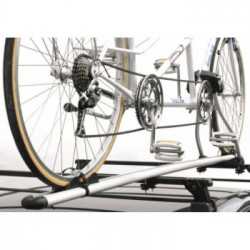Peruzzo Roma Tandem - Portabici da tetto a 1 bici, in acciaio