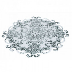 Villa D'Este Home Tivoli 'Classic Nouveau', Set 6 Tovagliette rotonde