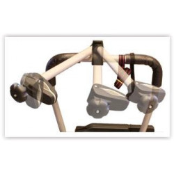 Peruzzo Accessori Braccetto 3D Lungo Alluminio 693/GA