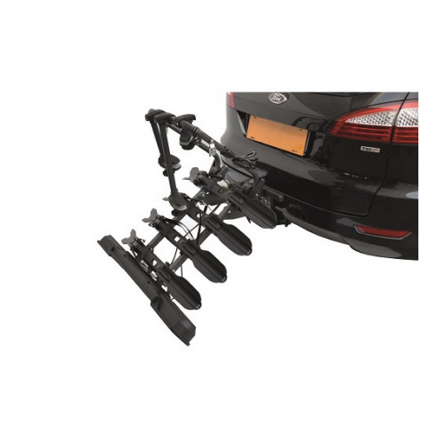 Peruzzo B708/4W Portabici da gancio traino Pure...