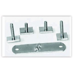 Peruzzo Accessori Kit per barra portatutto c/cava a "T"
