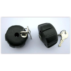 Peruzzo Accessori KIT 2 pomelli antifurto stessa chiave B365/2
