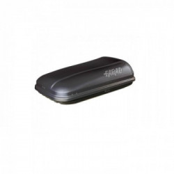 Farad Barracuda F1 Box Auto Nero Goffrato 140x75x40 cm 320 litri