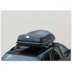 Farad Baule Marlin Box Auto Nero Goffrato 160x80x40cm 400 litri