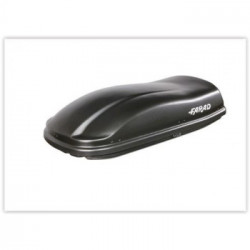 Farad Baule Marlin Box Auto Nero Goffrato 160x80x40cm 400 litri