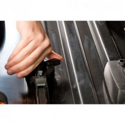 Hapro 'Rider 6.4', Box tetto antracite 410L 