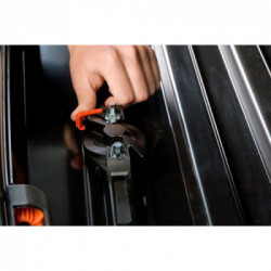 Hapro 'Rider 6.4', Box tetto antracite 410L 