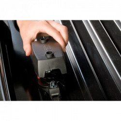 Hapro 'Rider 6.4', Box tetto antracite 410L 