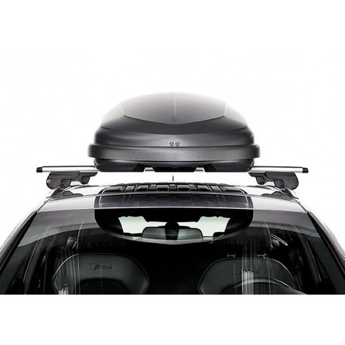 Hapro 'Traxer 6.6', Box tetto antracite 410L