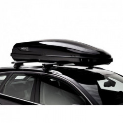 Hapro 'Traxer 6.6', Box tetto nero lucido 410L