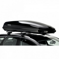 Hapro 'Traxer 8.6', Box tetto nero lucido 530L