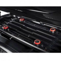 Hapro 'Zenith 6.6', Box tetto titanium 360L