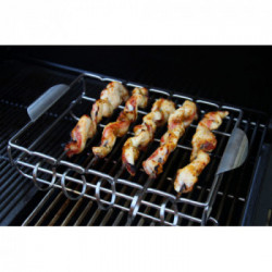 Grandhall Kit Griglia per Shish Kebab e Costine