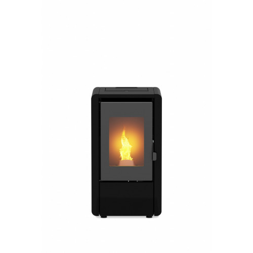 Foco Petit - Stufa a Pellet, Modello 6, 7 kw, Nero