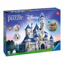 Ravensburger 12587 - Puzzle 3D Castello Disney, 216 Pezzi